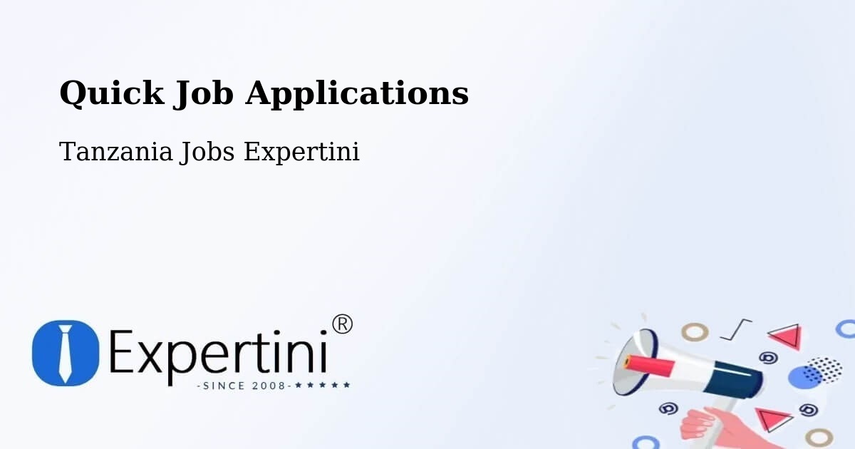 Quick Apply Feature – Vikindu - Tanzania Jobs Expertini